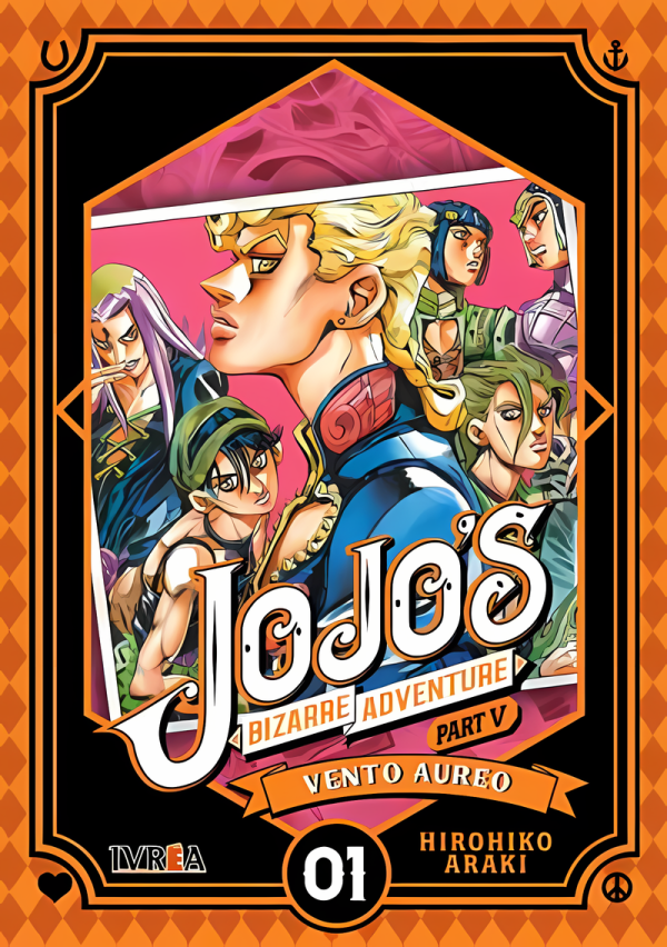 Jojo's Bizarre Adventure Parte 5: Vento Aureo 01