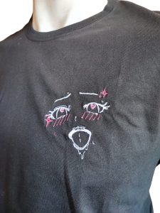 Polera ojos anime ahegao - Imagen 2